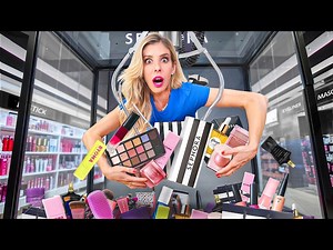 I Built a GIANT SEPHORA Claw Machine - Videos For Kids