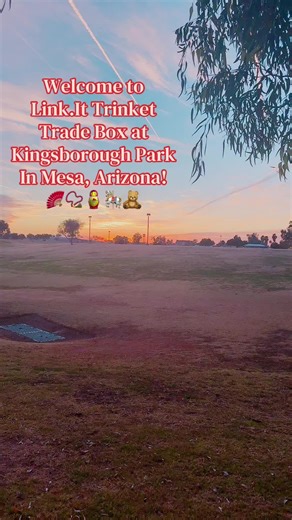 Come visit our Link.It Trinket Trade Box! Share your experience with us! 💛💚🩵 #linkittrinkettradebox #trinkets #mesaaz #foryoupage #fyp