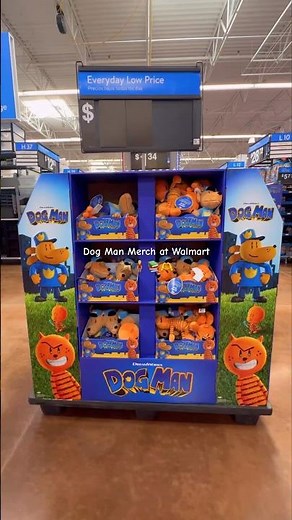 Dog Man Toys at Walmart. #dogman #walmartfinds #toys