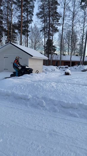 How to test drive#snowmobile #skidoo #mxzxrs600r #moottorikelkka