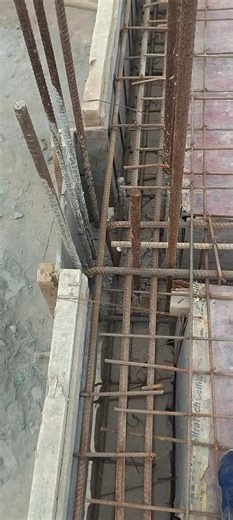 beam column joint design 😲 how to join column and beam #column #beam #shorts #shortsfeed #homedecor