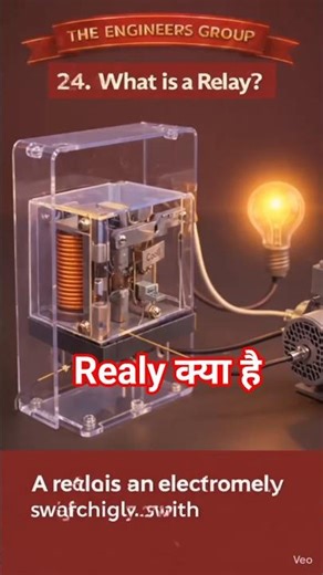 Realy क्या है l रिले क्या करता है l glassरिले कहा प्रयोग किया जाता है l How to do work Realy logic.