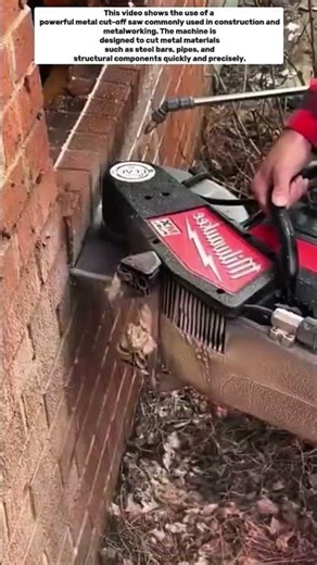 Powerful Metal Cut-Off Saw for Construction Work | Fast Steel Cutting Tool