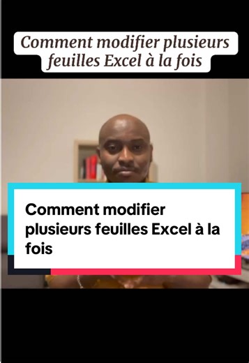 Dans cette vidéo, vous verrez comment modifier plusieurs feuilles Excel à la fois; comment créer et déselectionner un groupe de travail. #Excel #AstuceExcel #ExcelTips