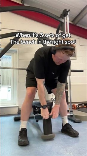 When you can’t set up the weight bench correctly