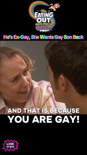 Allan Brocka | In this scene from Eating Out 2: Sloppy Seconds, Helen (played by the iconic Mink Stole) regrets celebrating when her son Kyle told her he... | Instagram