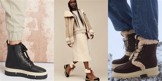 Icy Blast Style: these 16 cosy, chic winter boots will serve you in snow and ice, from £35