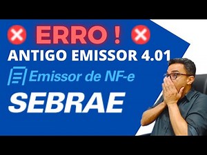 COMO ABRIR O ANTIGO EMISSOR SEBRAE NFe 4.01 - Resolvendo o problema do JAVA
