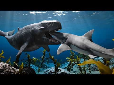 Megalodon vs Whale: Unveiling the Ancient Ocean's Giants.