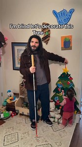 Ferraro 2024 family Christmas tree. Merry Christmas everyone🌲🎄**#blind #blindness #anthonyferraro #smile #onelove #interesting #blindperson #blindpeople #yew #family #theferraros #laugh #enjoy #christmas #christmasdecor #christmasiscoming #christmaslights #christmastree #christmasdecorations #christmastime #decorate #interiordesign #christmasdecorations #ornaments #lights #christmaslights #familytime #familychristmas #wholesome #positivity | Anthony S. Ferraro