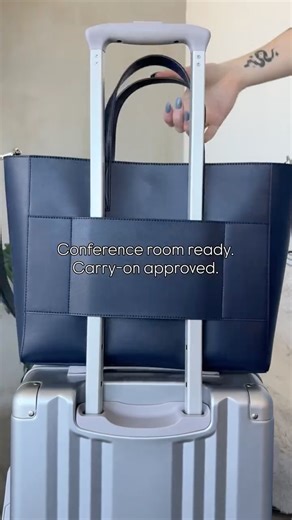 CALPAK on Instagram: "Find your everyday Haven. 🔎: #worktotebag #travelstyle #traveltote"