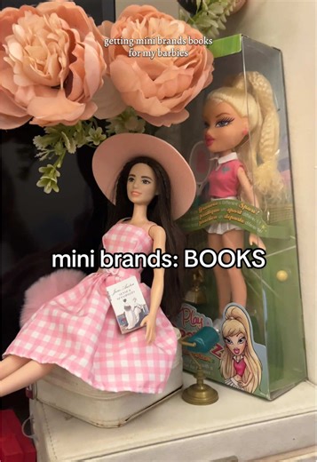 Enhancing Barbie's Library with Mini Brands Books