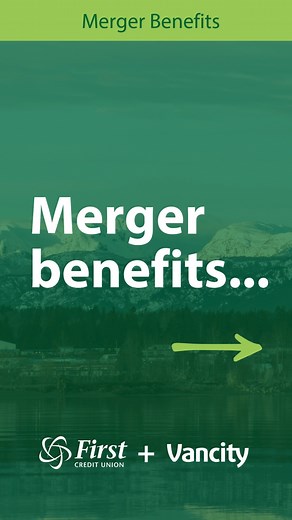 The voting period for the proposed merger with Vancity is next week! So what are some of the benefits for our members and communities? ✨ More branches across B.C. 💻 Better digital and phone banking 💰 More financial choices 🏦 Greater strength and stability 💚 A continued local focus — staying rooted in the communities we serve Learn how to vote and more about the benefits of the proposed merger firstcreditunion.ca/merger-benefits/ #FirstCreditUnionBC #Vancity #Merger #CommunityBanking #PowerOf