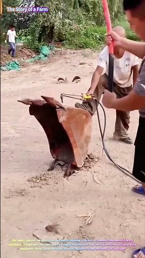 Repairing the Bucket: A Closer Look at Heavy Equipment Maintenance 🔧🔨