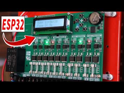 HOW TO MAKE A TRAFFIC LIGHT CONTROLLER WITH ESP32 || DIY ARDUINO