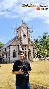The first Catholic church was finally established on this world-famous ISLAND‼️#coolcatholic #cat...