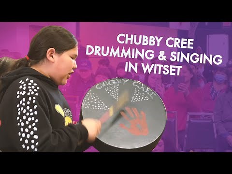 Chubby Cree Drumming & Singing in Witset BC