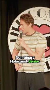 Non-binary Holocaust denier at my show | Lucas Zelnick Stand Up Comedy Crowd Work