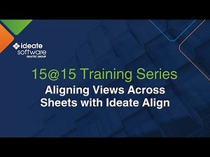 15@15: Aligning Views Across Sheets with Ideate Align