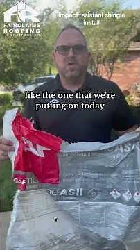 FairClaims Roofing Team shows GAF Timberline Armorshield II Impact Resistant Shingles #gafroofing