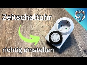 ✅ Timer switch: Setting it correctly – step-by-step in just a few minutes