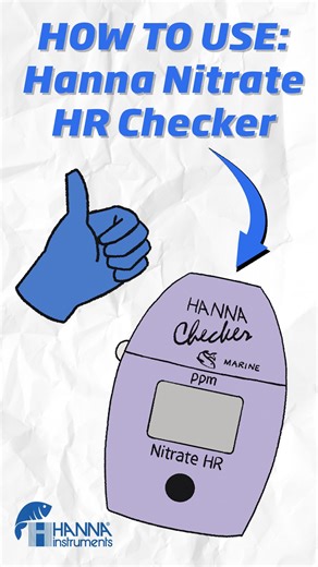 🌊HANNA HOW TO! Episode 1: Marine Nitrate HR Checker Making Hanna products even easier to use, one video at a time! Shop the Nitrate Checker: https://hubs.ly/Q03Mzwbl0 | Hanna Aqua
