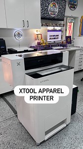 xTool Apparel Printer • I don’t print everyday so when it do print it’s so helpful for it to be up and running within minutes. To learn more about the printer and pricing click the link in my bio and select discount codes and affiliate links! * #DTF #xToolApparelPrinter #crafting #crafter #smallbusiness #explore #viral #entrepreneur | Teach Over the Rainbow