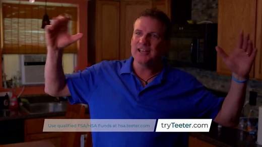 Teeter Hang Ups TV Spot, 'Natural Back Pain Relief'