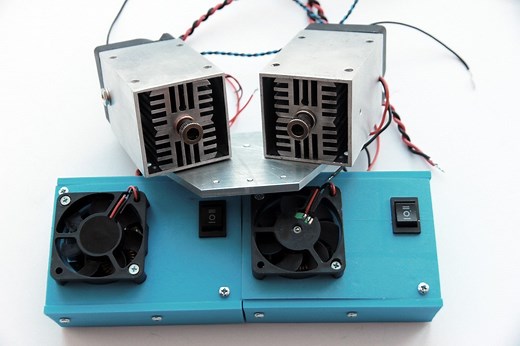 The Endurance 20 watt (20000 mW) diode laser add-on for 3D printer/CNC