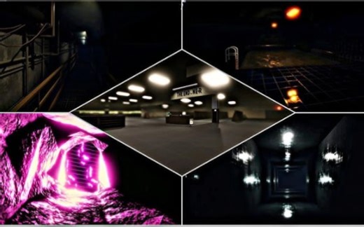 Apeirophobia地图材质大更新 lv0~16速览