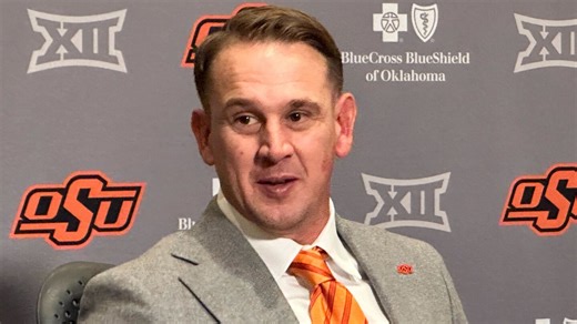 Eric Morris introduced as Oklahoma State coach, looks to revive program Gundy brought to prominence