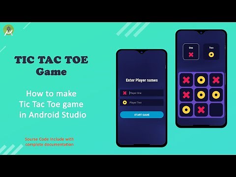 How to create TicTacToe game in Android | Tic Tac Toe game Tutorials Android Studio | Tic Tac Toe UI