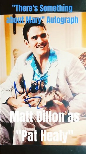 I bought an ULTRA RARE Celebrity Autograph from the 1998 movie "There's Something about Mary"