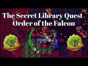 Tibia | The Secret Library Quest | Order of the Falcon