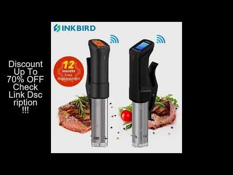 INKBIRD EU Plug Vacuum Sous Vide Cooker Immersion Circulator Accurate Cooking WI-FI Control 1000W He