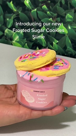 Delicious Frosted Sugar Cookies Slime - Shop Now!