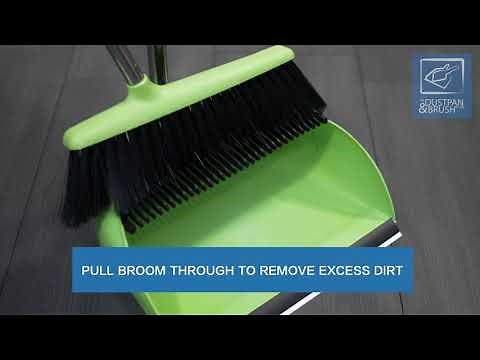 How To Use and Assemble Your New Long Handle Dustpan and Brush Set