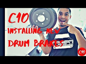 how to replace drum brakes on a c10