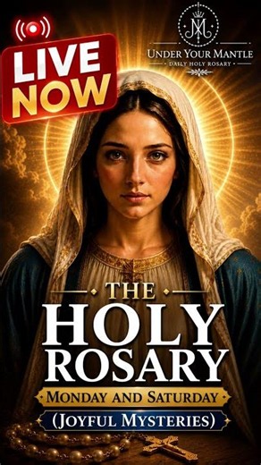 Holy Rosary Today LIVE 🙏 Joyful Mysteries | Daily Catholic Prayer