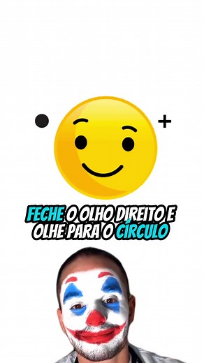 Vai tentando que vai dar certo o teste 😅 Todos nós temos um ponto no campo visual de cada olho que “não enxerga”, chamado de ponto cego. Há uma pequena parte da retina, ligada ao nervo óptico (responsável por transportar as sensações visuais do olho para o cérebro), que não consegue detectar a luz que forma a imagem, que será reconhecida no cérebro. É o lugar no campo visual que corresponde à falta de células fotorreceptoras no disco óptico da retina. Não percebemos essa falha, pois a imagem de