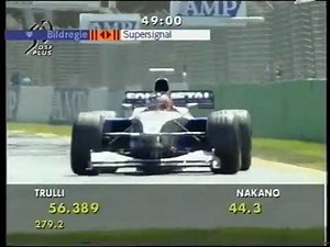1998 F1 Australian GP-Qualifying - Shinji Nakano 1st run