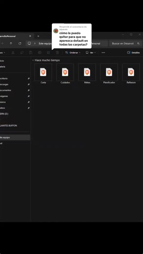 Cómo desactivar 'Agrupar por Fechas' en Windows 11