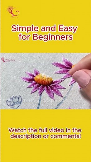Easy Daisy Embroidery Tutorial for Beginners