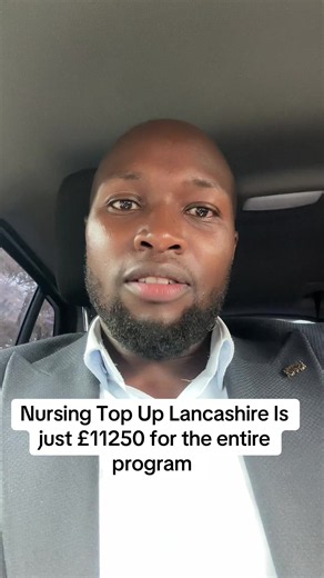 Nursing Top-Up Lancashire cost 2026 — £11,250 for full program