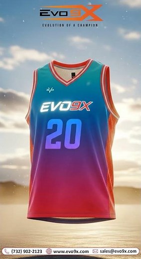 Your Next Basketball Jersey Starts Here. Evo9x NJ USA Offers Custom Sublimated Basketball Jerseys!!!