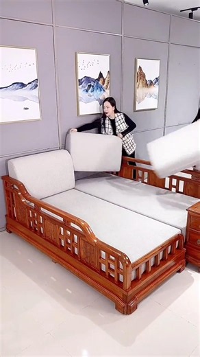 part347#This Sofa Bed Transforms Tiny Apartments 😱 Space-Saving Furniture You Need #Shorts