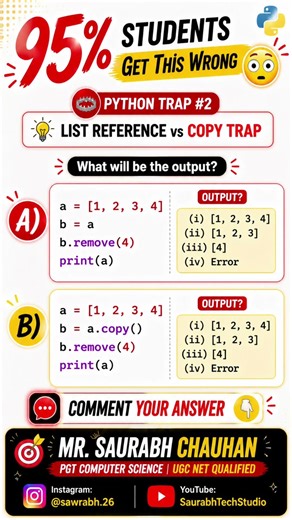 list reference vs copy trap in python