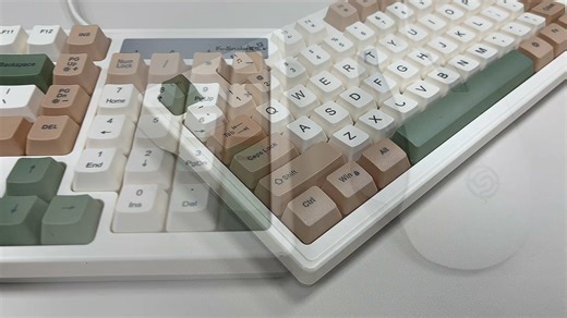 蝰蛇 KM800 微光套装！机械手感键鼠，有线发光，防水客制化，游戏办公通用，LOL 神器！