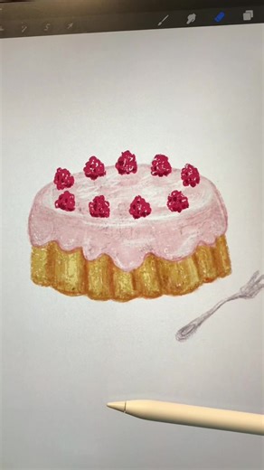 Realistic oil pastel brushes for Procreate #oilpastel #procreate #procreateart #digitalart #procreatedrawing