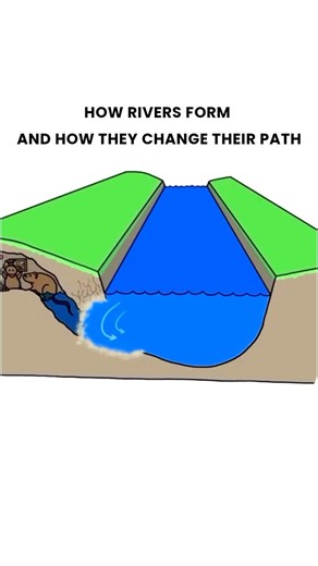 How Are Rivers Formed?